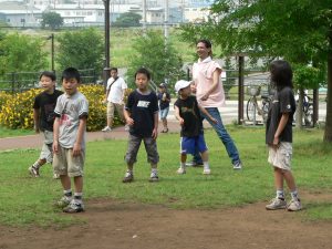 ドッジ遊び
