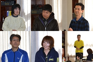 指導者の暖かい?お話し…